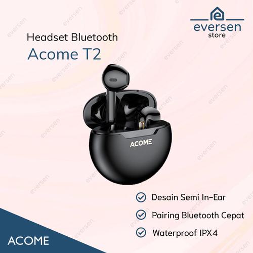 Jual Headset Acome T2 Bluetooth 5.0 