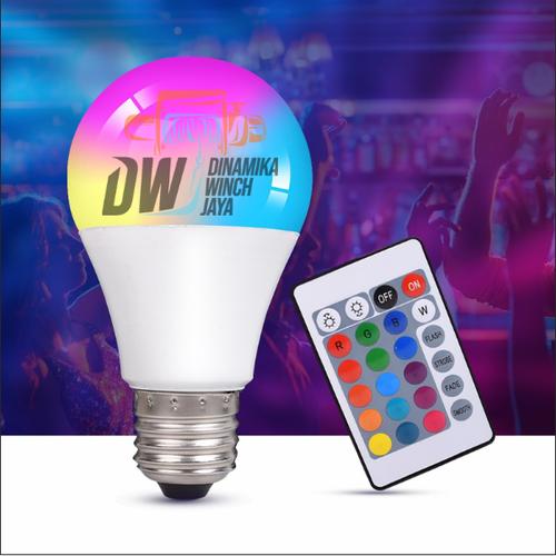 Gambar lampu bohlam RGB RGBW dekorasi led hias tidur 16 Warna 3W,5W,10W,15W - 3w dari Dinamika Winch Jaya Jakarta Barat Tokopedia