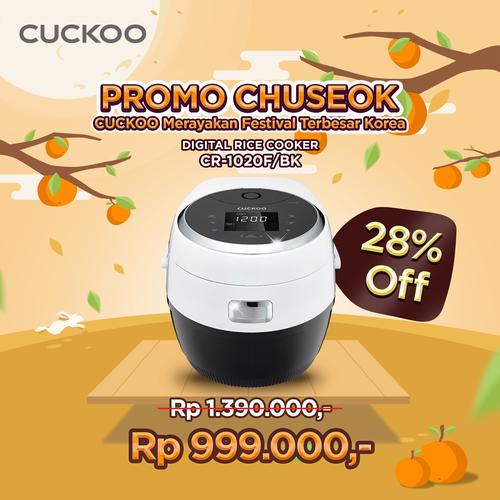 Foto Produk CUCKOO All in One MICOM Cooker CR-1020F/BK, No. 1 In KOREA dari CuckooIndonesia