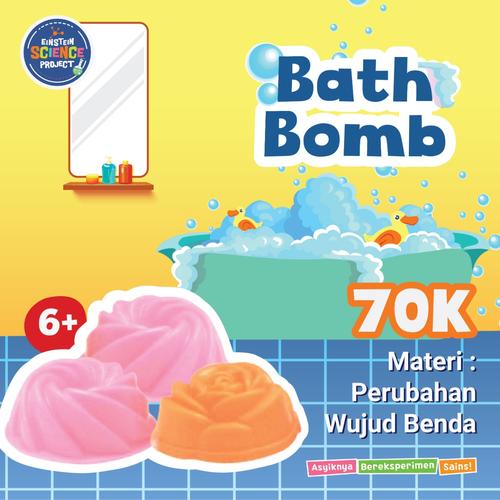 Jual Mainan Edukasi / Alat Eksperimen / Percobaan Sains DIY Bath Bomb