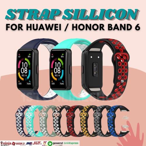 Jual SPORT STRAP SILIKON GELANG TALI RUBBER SILICONE HUAWEI HONOR BAND 6 -  BLACK - YELLOW, SPORT BAND 6 - Jakarta Barat - 1stOnlineShop | Tokopedia