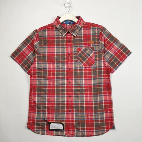 Jual kemeja the north face short shirt 