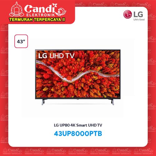 Gambar LG LED TV 43 INCH 43UP8000PTB / 43UP8000 UHD 4K HDR SMART TV - UP8000 - 43 INCH dari Candi Elektronik Solo Kota Surakarta Tokopedia