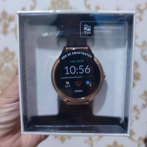 Jual Fossil Smartwatch Gen5E Ori Murah FTW6068 Rosegold StainlessSteel Mesh  - Jakarta Timur - Alvito Energy | Tokopedia