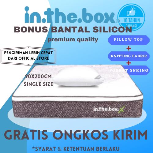 Jual Kasur Spring Bed In The Box X ukuran 90 x 200 (single) FREE