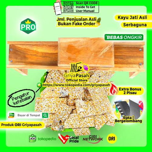 Foto Produk ALAT PEMOTONG KERIPIK TEMPE SAGU TERLARIS BONUS PISAU CADANGAN dari Griyapasah Official Store