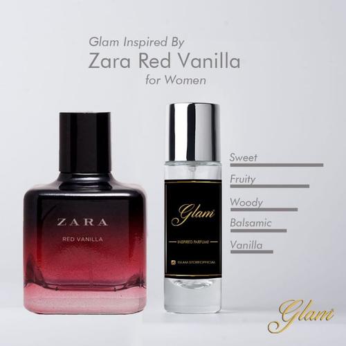Jual zara red vanila parfum Kota Surabaya