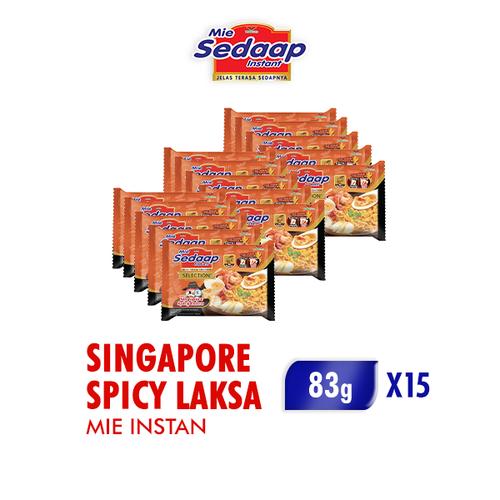 Gambar Sedaap Mie Instan Singapore Spicy Laksa 83 Gr x 15 Pcs dari Wings Official Store undefined Tokopedia