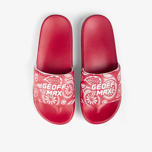 Foto Produk Geoff Max Official - Bardsley Red | Slippers | Sandal Pria | Sandal - 39 dari Geoff Max Official