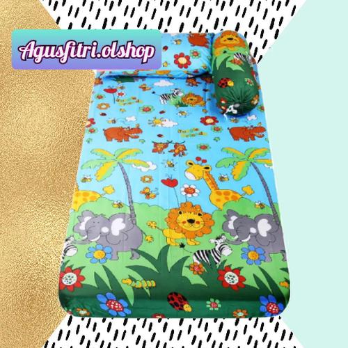 Foto Produk Sprei ukuran 100x200 seprei 100x200x15 sprei karakter single sprei - Jungle dari Agusfitriolshop