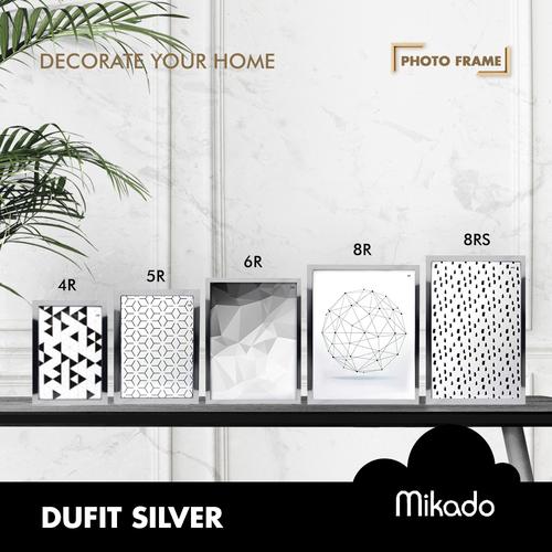 Gambar Dufit Foto Frame Silver / Bingkai Foto 4R, 5R, 6R, 8R,8RP - 4r dari Mikado Giftshop Jakarta Pusat Tokopedia
