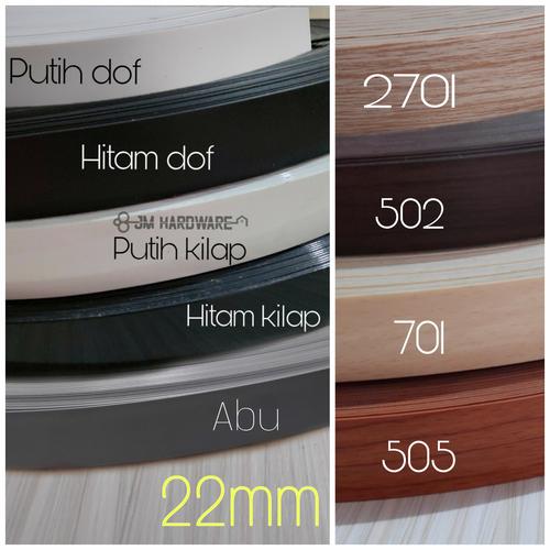 Jual Edging hpl edging pvc 22mm 502 Jakarta Selatan Jm hardware