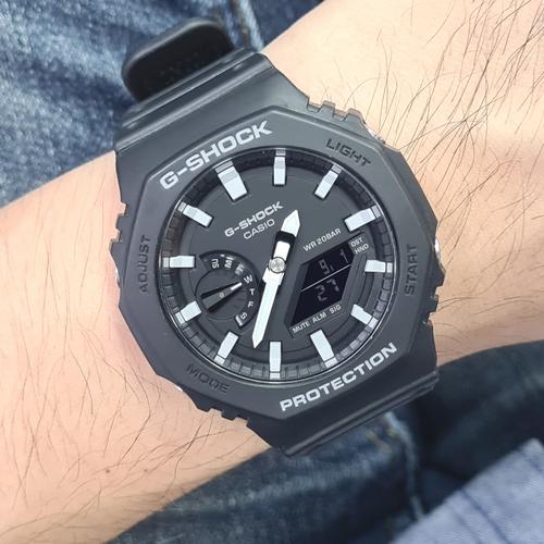 Jual ORIGINAL CASIO OAK GSHOCK GA 2100 1ADR black jam tangan pria digital -  Jakarta Pusat - Luxcode | Tokopedia