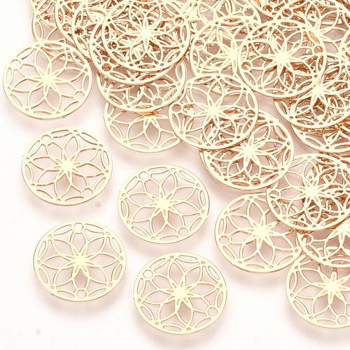 Jual Metal alloy brass flower link 