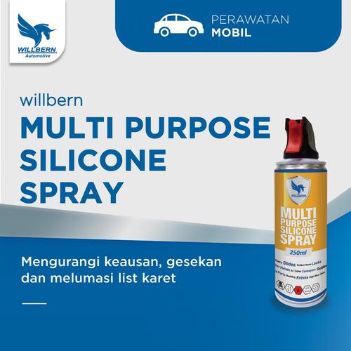 Gambar WIllbern Multi Purpose Silicon Spray volume 250ml dari WillbernOfficial Jakarta Utara Tokopedia