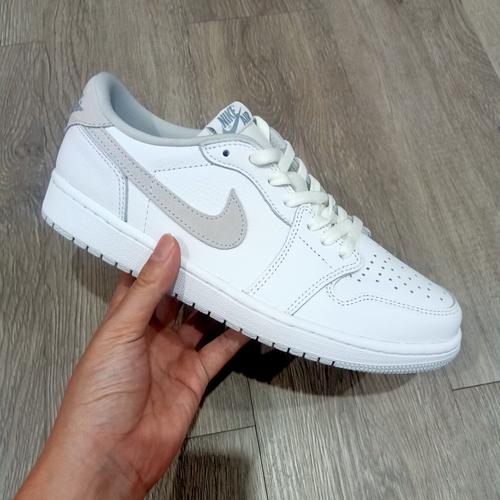 Jual air jordan 1 low neutral gray 2021 