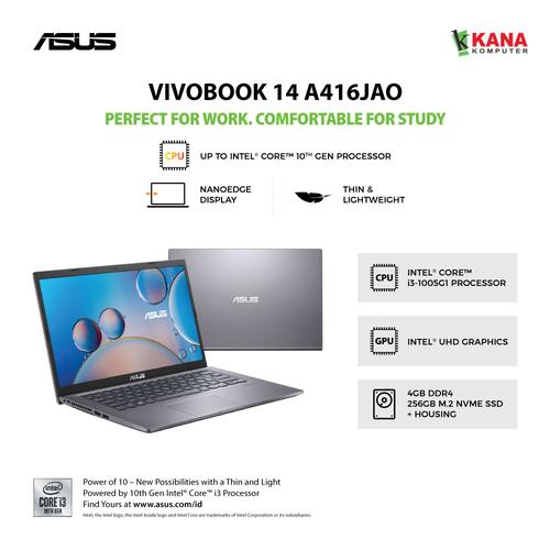 Foto Produk Asus Vivobook A416JA FHD321 Core i3 1005G1+SSD 256GB +OHS dari kanakomputer