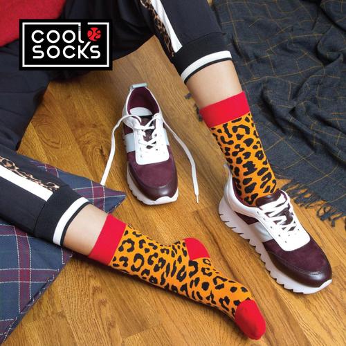 Gambar CoolDeSocks Original | Kaos Kaki Motif - Animal Pattern - Leopard dari CoolDeSocks Official Jakarta Barat Tokopedia