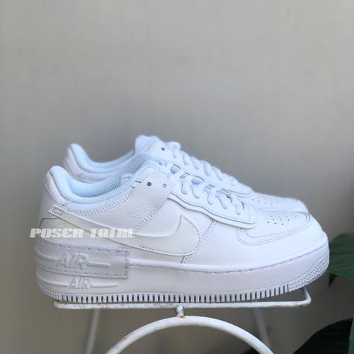 Jual Nike Air Force 1 Shadow Triple White - 38 - Kota Bandung - Poser Total  | Tokopedia