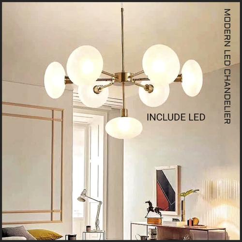 Jual Lampu hias gantung MODERN GOLD 