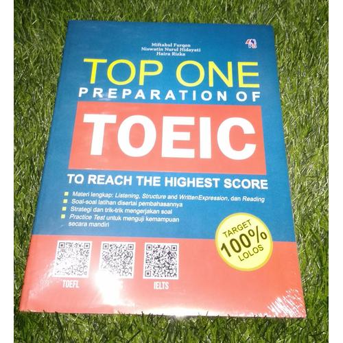 Jual Toeic Buku Top One Preparation Book Edukasi Pustaka Baru English Test Jakarta Timur Jakarta Books Sale Tokopedia