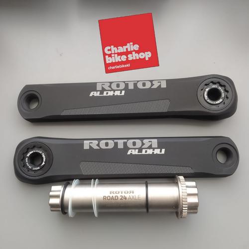Pédalier Rotor Aldhu Piste - Ultra Rigide et Aérodynamique - Disponible
