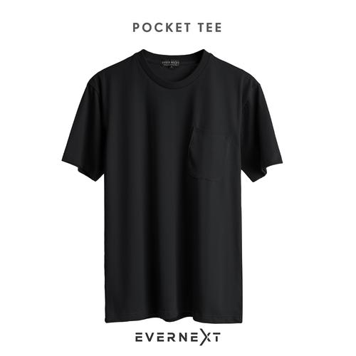 Promo KAOS POLOS PRIA BASIC POCKET TEE 