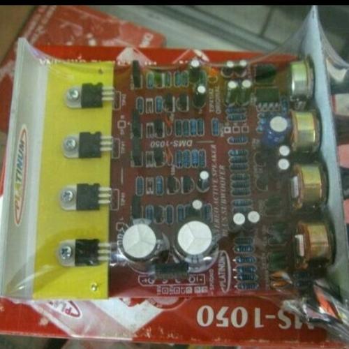 Jual kit power amplifier speaker aktif stereo plus subwoofer DMS1050