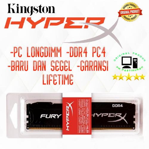 Jual RAM DDR4 8GB HYPERX KINGSTON 