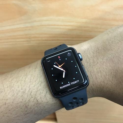 Apple Watch Series Second 38mm Nike Sport Black Mantap di Aqillagadget  Tokopedia