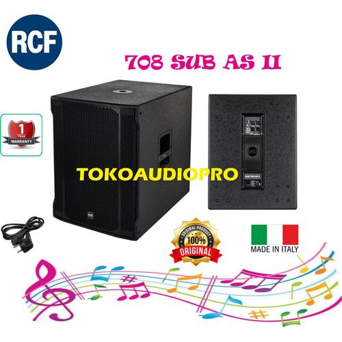 Jual RCF SUB 708-AS II Active Subwoofer 