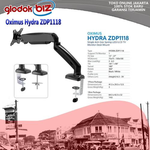 Gambar Bracket Meja Oximus Hydra ZDP1118 (13"-27") Black 1 LED dari glodokbiz Jakarta Pusat Tokopedia