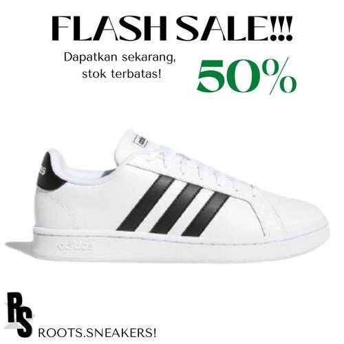 ADIDAS GRAND COURT WHITE BLACK ORIGINAL 