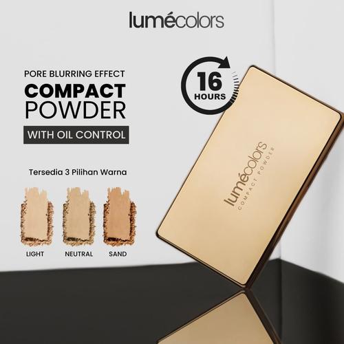 Gambar Lumecolors Compact Powder Two Way Cake Pore Blurring Oil Control dari INDO FASHION ONLINE Jakarta Barat Tokopedia