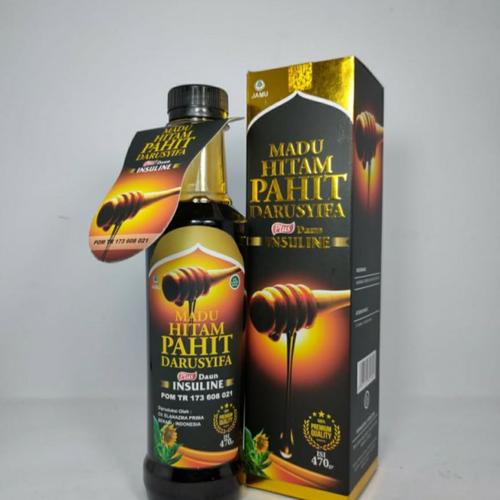 Gambar Madu Hitam Pahit Insuline dari Kedai Ummah Kota Medan Tokopedia