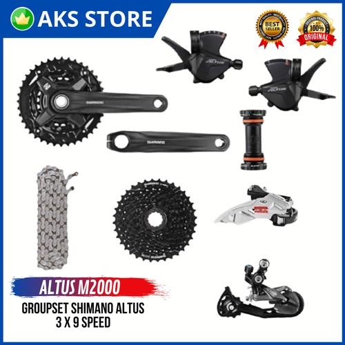 Jual Paket Groupset Sepeda MTB Shimano 