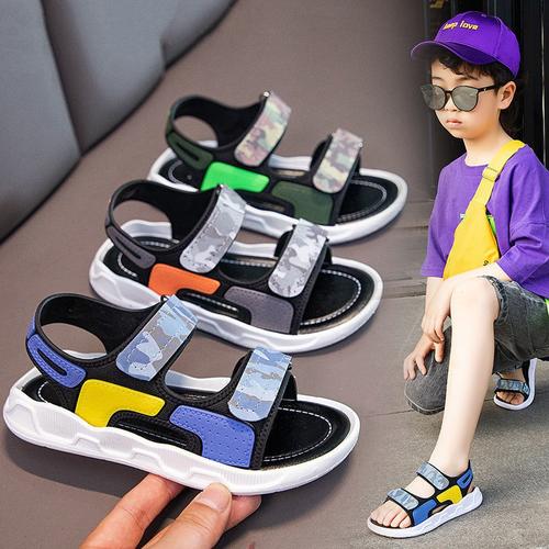 Jual BOY 555 Sepatu Sandal Anak Laki Laki Bahan PU Model Lucu 2-8 Tahun -  BLUE, 24-25 - Jakarta Barat - Storeclothings | Tokopedia