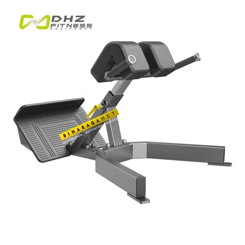 Foto Produk DHZ Back Extension Commercial E3045 Bangku Sit Up Fitness Komersial dari BinaragaNet