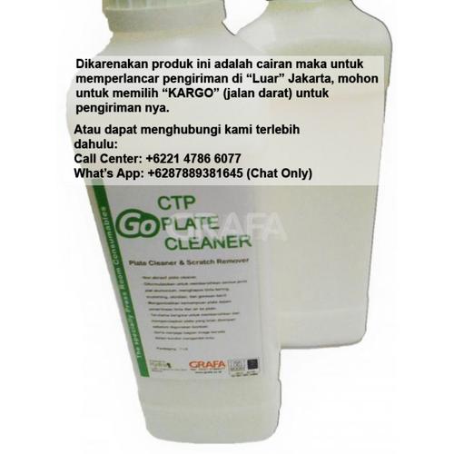 Jual GO CTP Plate Cleaner (1 Liter/Botol), untuk mesin cetak offset ...