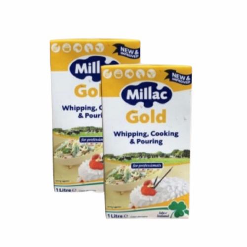 Jual millac gold whipping cream 1 liter / milac Kota Bandung Horeca