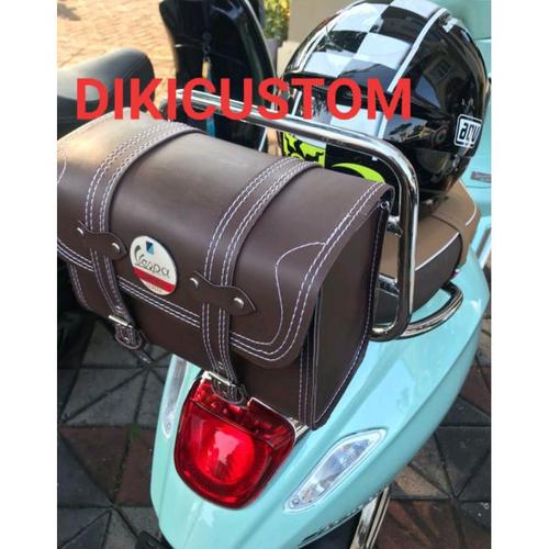 Jual tas backrack vespa universal Primavera sprint GTS LX lxv s dan klasik.  - Kab. Bekasi - St-Kurniawan | Tokopedia