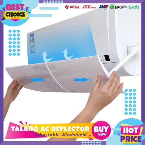 Gambar AKKOKI Cover Angin Talang AC Reflector Adjustable Windshield dari Kaciri Store Kota Bandung Tokopedia