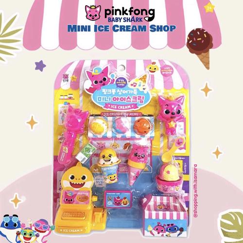 Jual Pinkfong Baby Shark Mini Ice Cream Shop Mainan Toko Es Krim