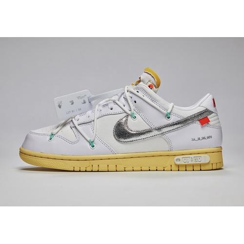 Jual Off-White x Nike Dunk Low 'Lot 01 