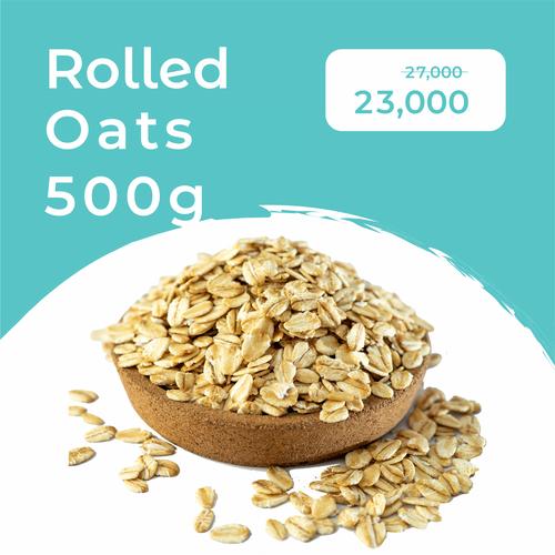 Jual Rolled Oat / Rolled Oats 500g Australian Kota Denpasar Ohana Natural Foods Tokopedia