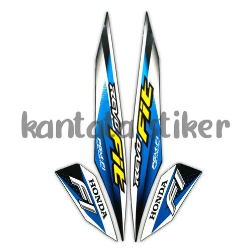 Jual Stiker Striping Motor Honda Revo Fit Fi Biru Kab Bogor Kantata Stiker Tokopedia