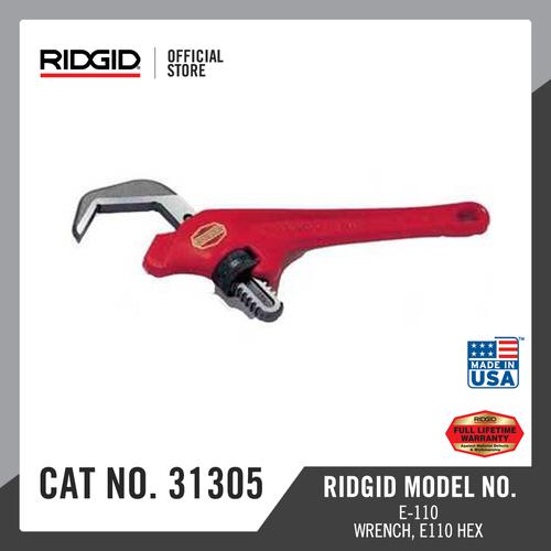 Clé à Chaîne Décalée Ridgid 31305 E-110 240 Mm - Clé à Tuyau, Neuf, Rouge