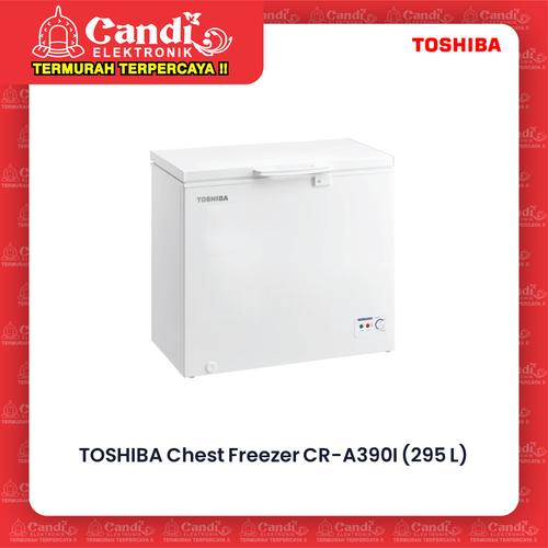 Foto Produk TOSHIBA BOX FREEZER CR-A390I / CR A390I / CRA390I Chest Freezer 295L dari Candi Elektronik Solo