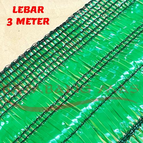 Foto Produk Jaring paranet uv atap hijau 85% UV 3% Bahan Virgin Lebar 3 Meter 1Rol dari CV BAMBANG MAS OFFICIAL