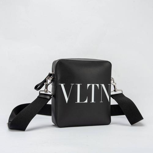 black leather crossover bags
